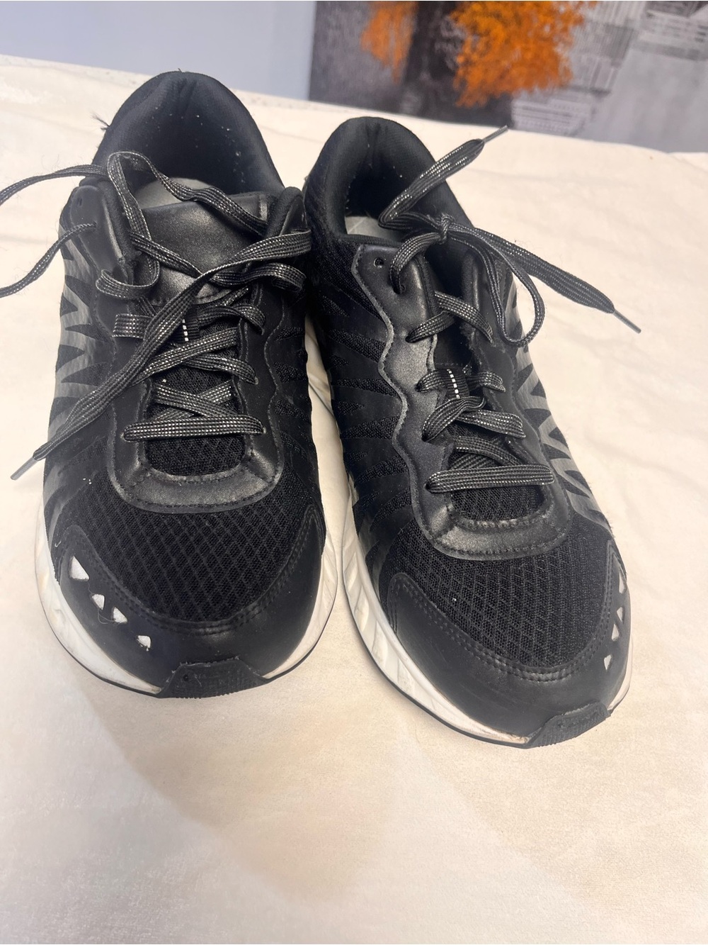 SAS Men's Black Athletic Running Sneakers